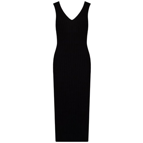 Платье Isabel Benenato, повседневное, размер 40, черный