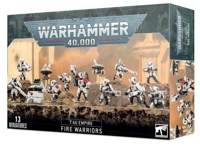 Модель для сборки Warhammer 40000 Tau Fire Warriors