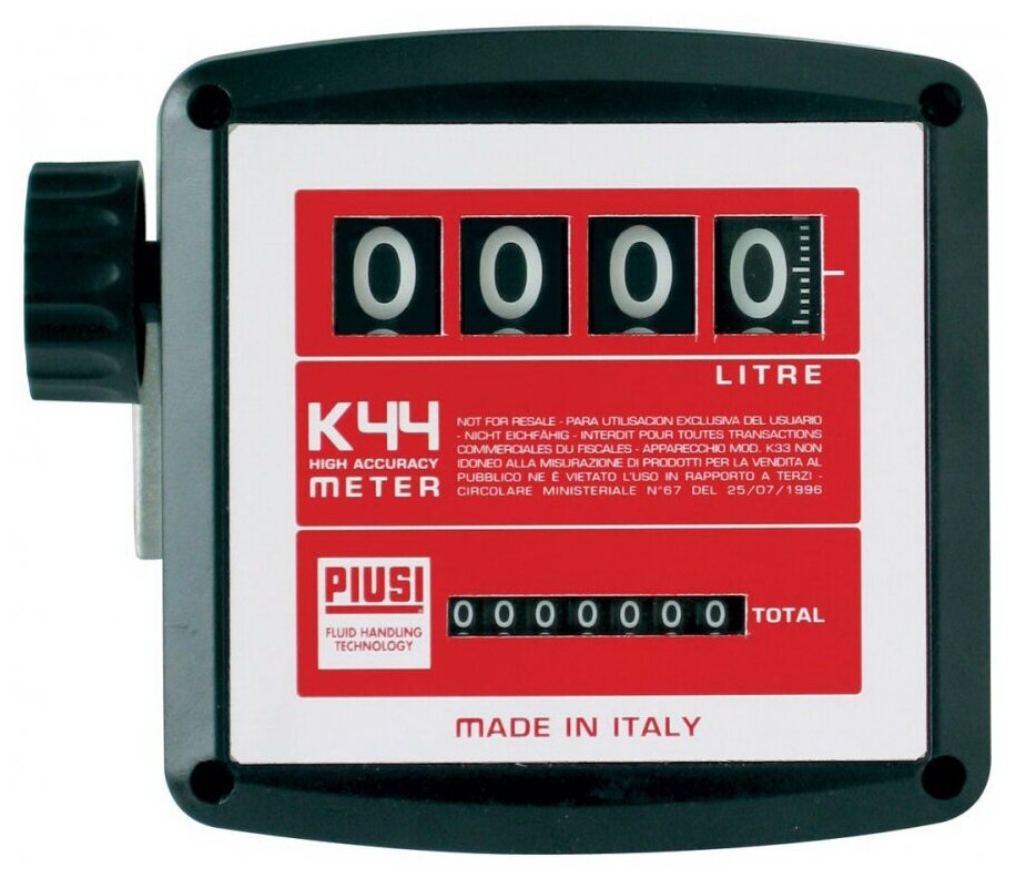 Механический счетчик топлива PIUSI K44 ver. B 000561000