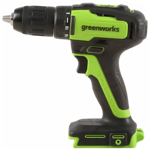 Дрель-шуруповерт аккумуляторная Greenworks GD24DD35K2 с АКБ и ЗУ 799000₽