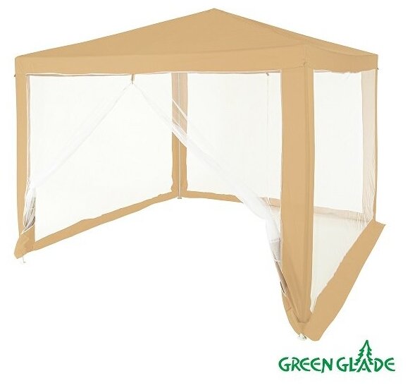 Тент садовый Green Glade 1040 3х3х2,5м полиэстер