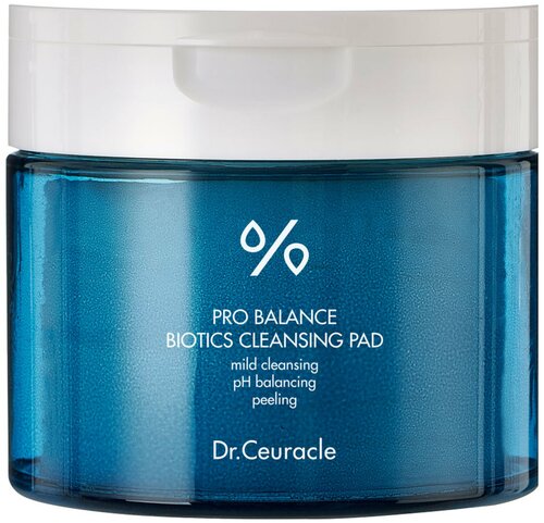 Dr.Ceuracle Очищающие пэды с пробиотиками Pro Balance Biotics Cleansing Pad, 60 шт