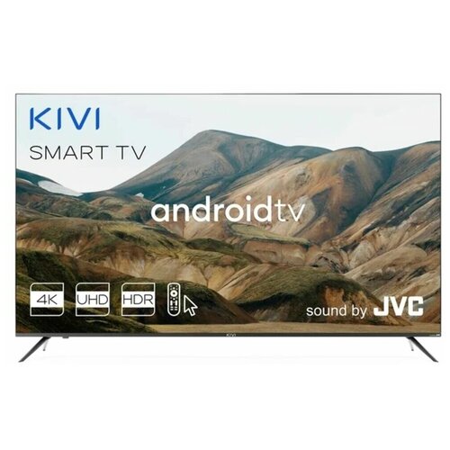 Телевизор LED Kivi 65 65U740LB черный Ultra HD 60Hz DVB-T DVB-T2 DVB-C USB WiFi Smart TV RUS 5360000₽