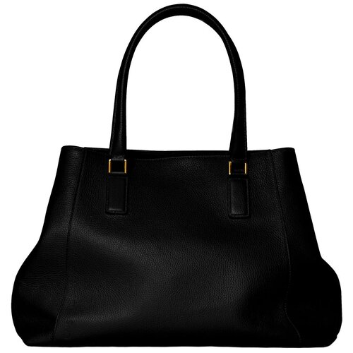 фото Женская кожаная сумка cns-coins diana (чёрный) caviar из натуральной кожи