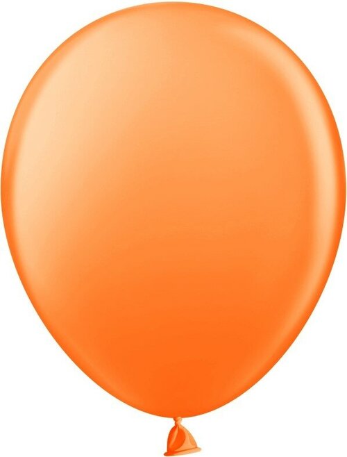 Воздушные шары пастель оранжевые 30 см 100 штук
