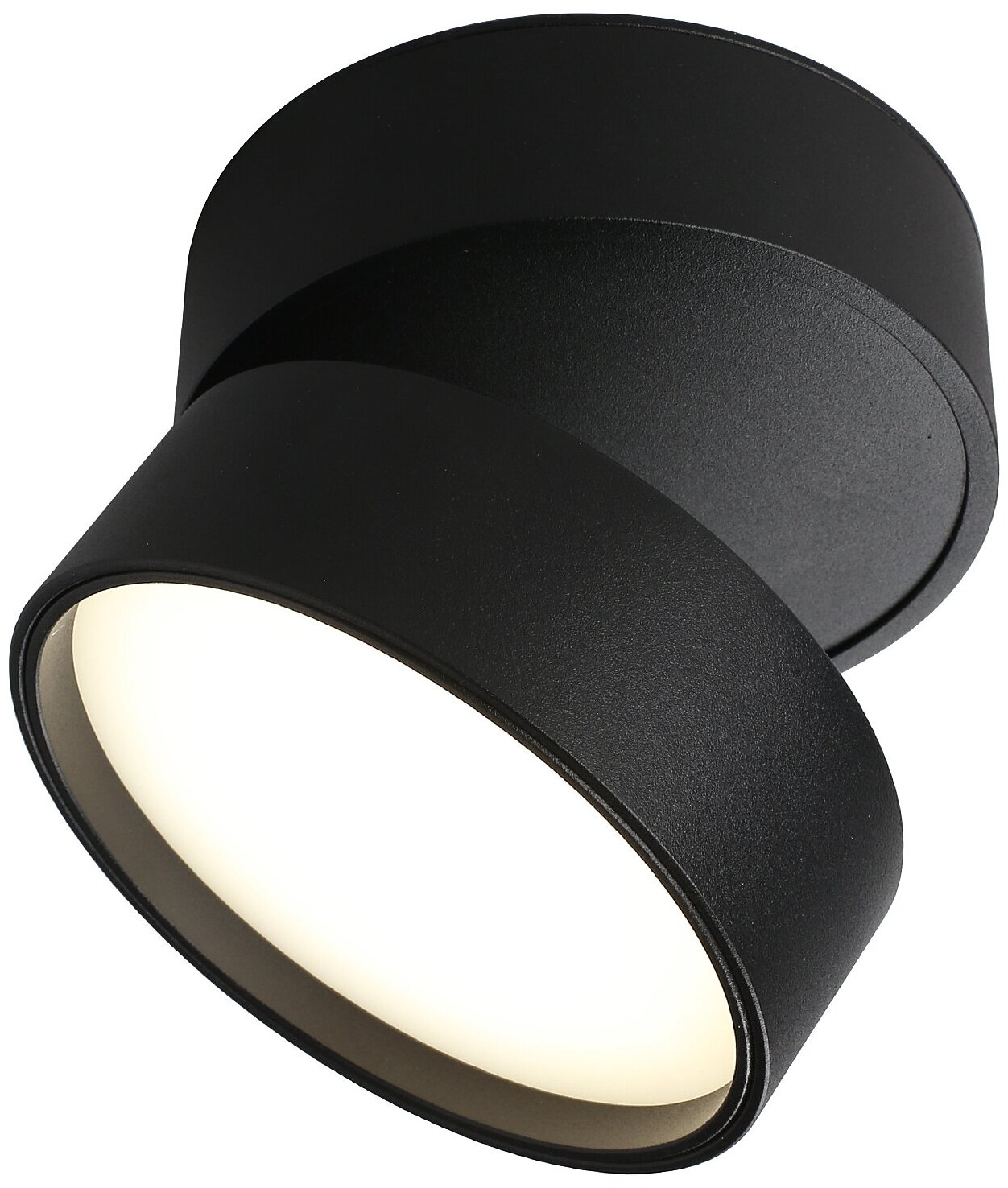 Накладной светильник Omnilux Lenno OML-101319-18 LED 18Вт кол-во ламп:1шт Черный