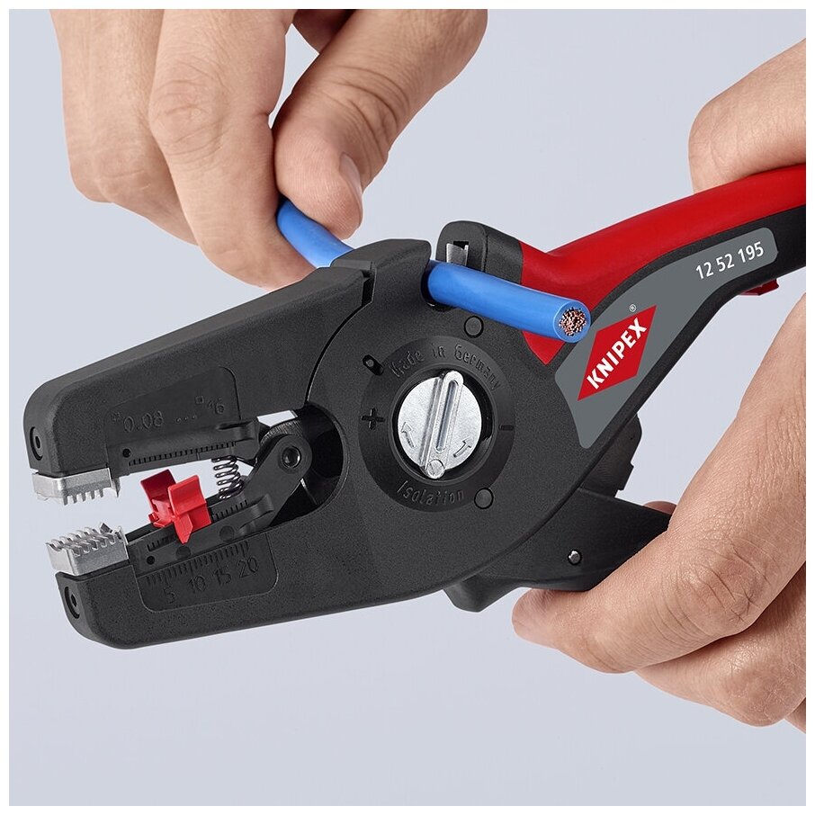 Стриппер автоматический PreciStrip16 , KNIPEX KN-1252195 - фотография № 4