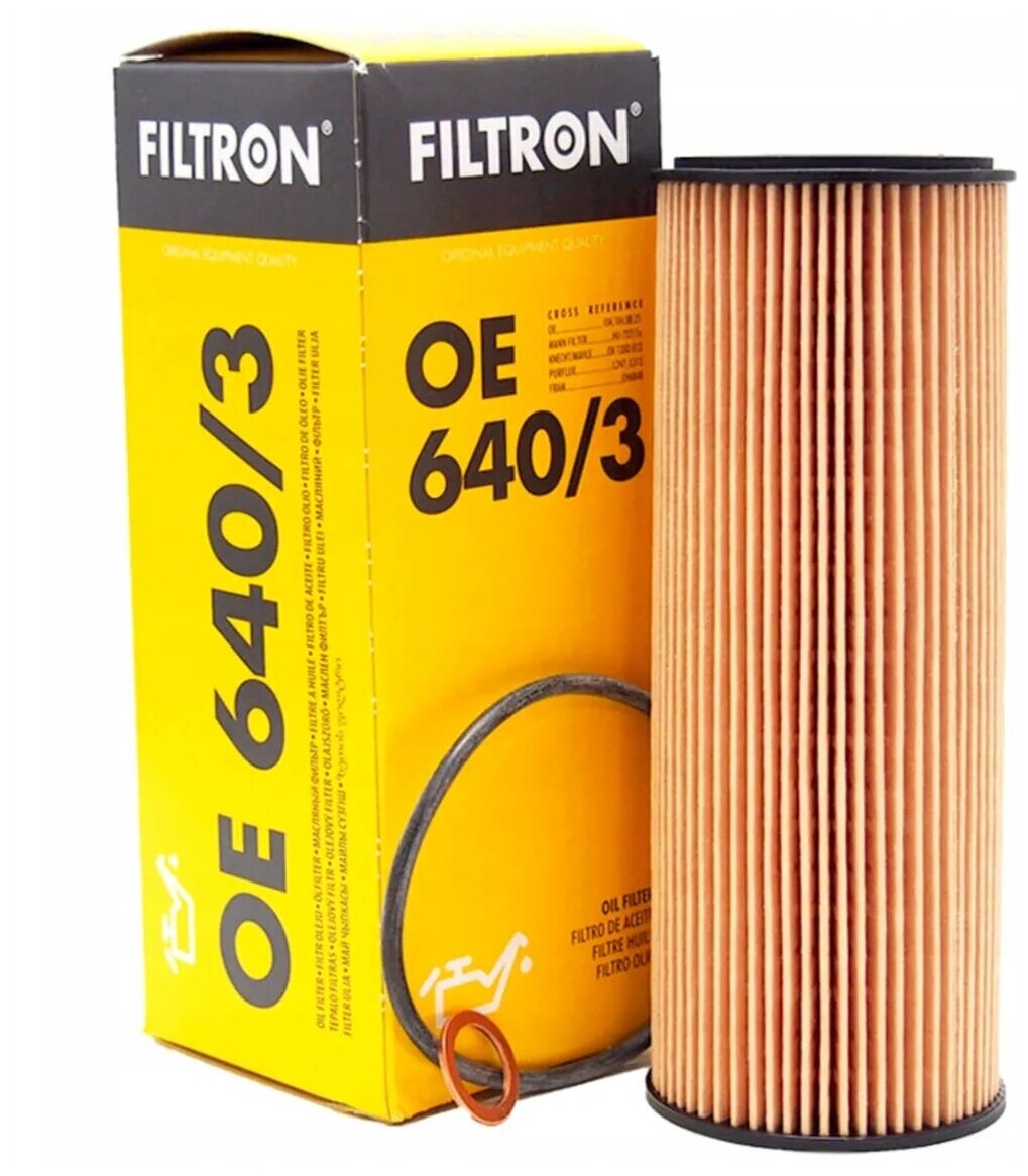 Фильтр масляный Filtron OE640/3 для MB