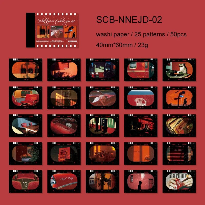 Бумага для скрапбукинга SCB-NNEJD-02 "Что время?"