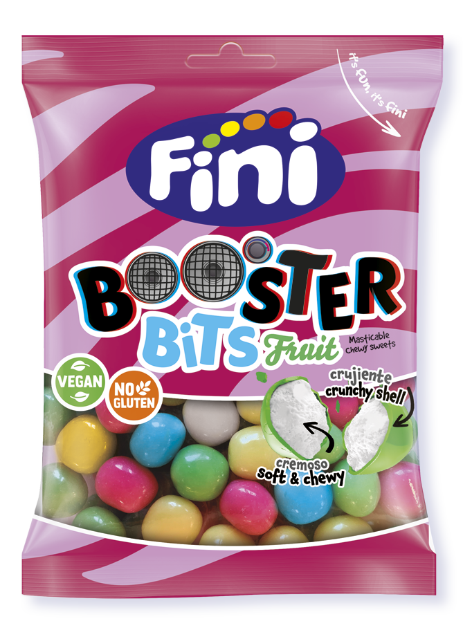 Жевательные конфеты "BOOSTER BITS FRUIT" 165гр FINI/Испания