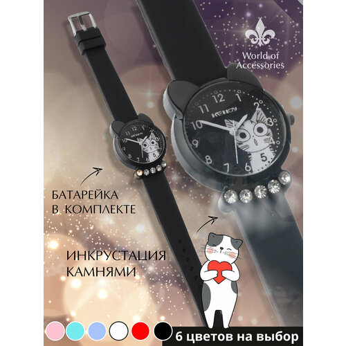 фото Наручные часы черный, черный нет бренда