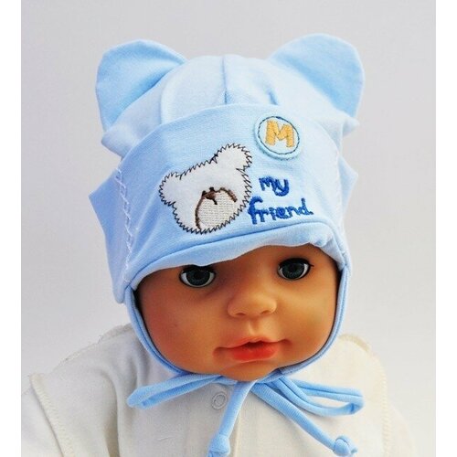 фото Шапка bexa, размер 44, мультиколор