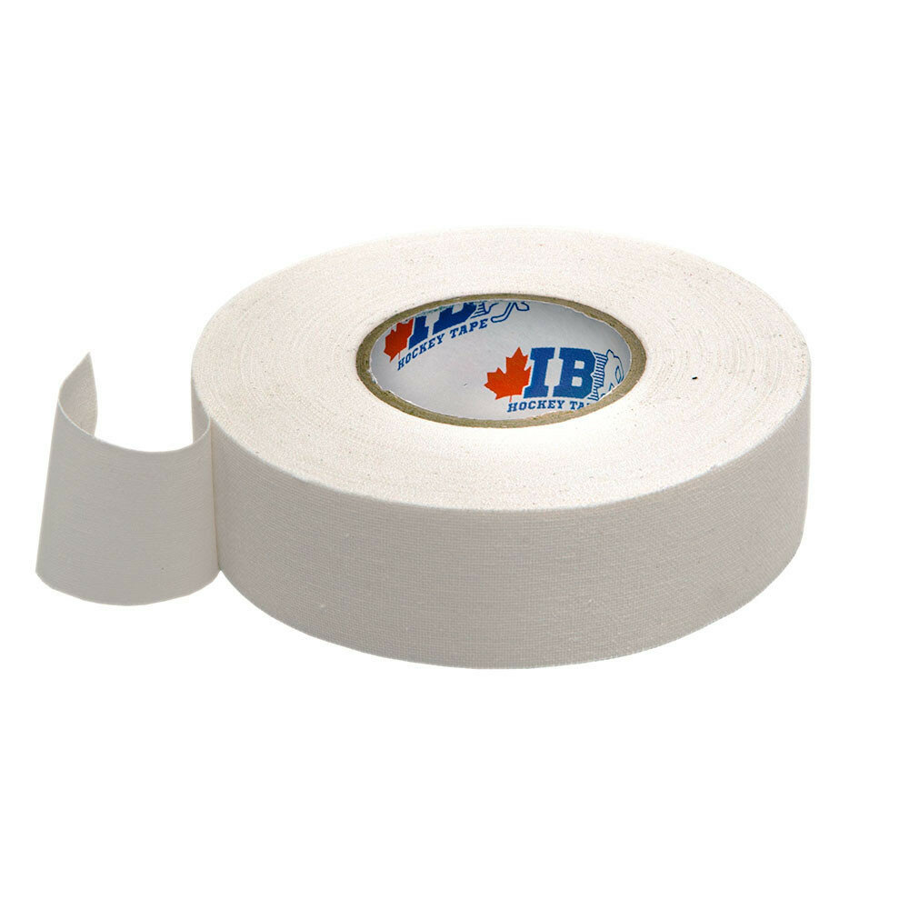 Лента хоккейная для крюка Ib Hockey Tape, Ib-ht-25-25-wh, ширина 25мм, длина 25м, белый (25мм*25м)