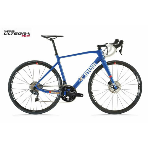 Велосипед Cinelli Superstar Disc Ultegra Di2 12s (2023) Синий 51/M