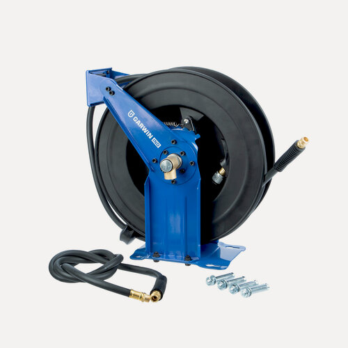Изображение товара GARWIN INDUSTRIAL 808810-15-10 Катушка для раздачи воздуха (воды) ГП 10 мм, 15 м, стальная открытая, 3/8"