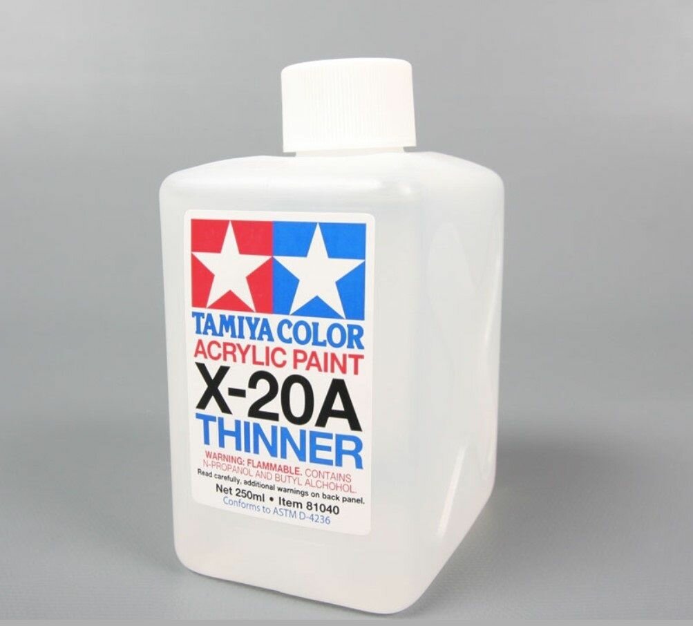 Х-20А Acrylic Thinner (Растворитель для акр.) 250 мл.