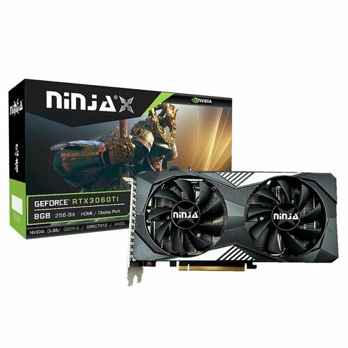 Видеокарта Ninja RTX3060Ti 8GB GDDR6 256bit HDMI DP NF306TI86F 64077₽