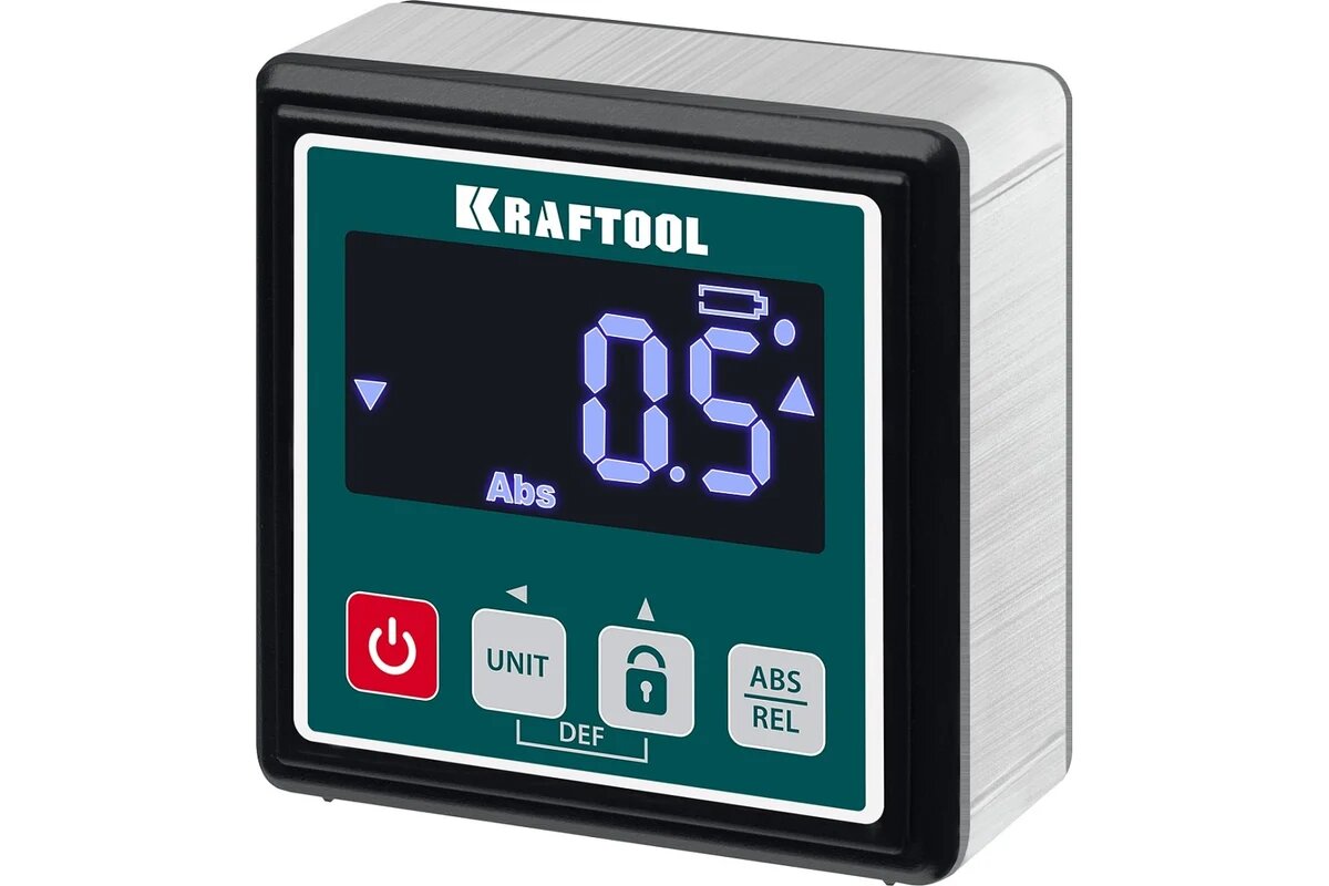 Электронный уровень-уклономер KRAFTOOL kompakt 4x90 34687