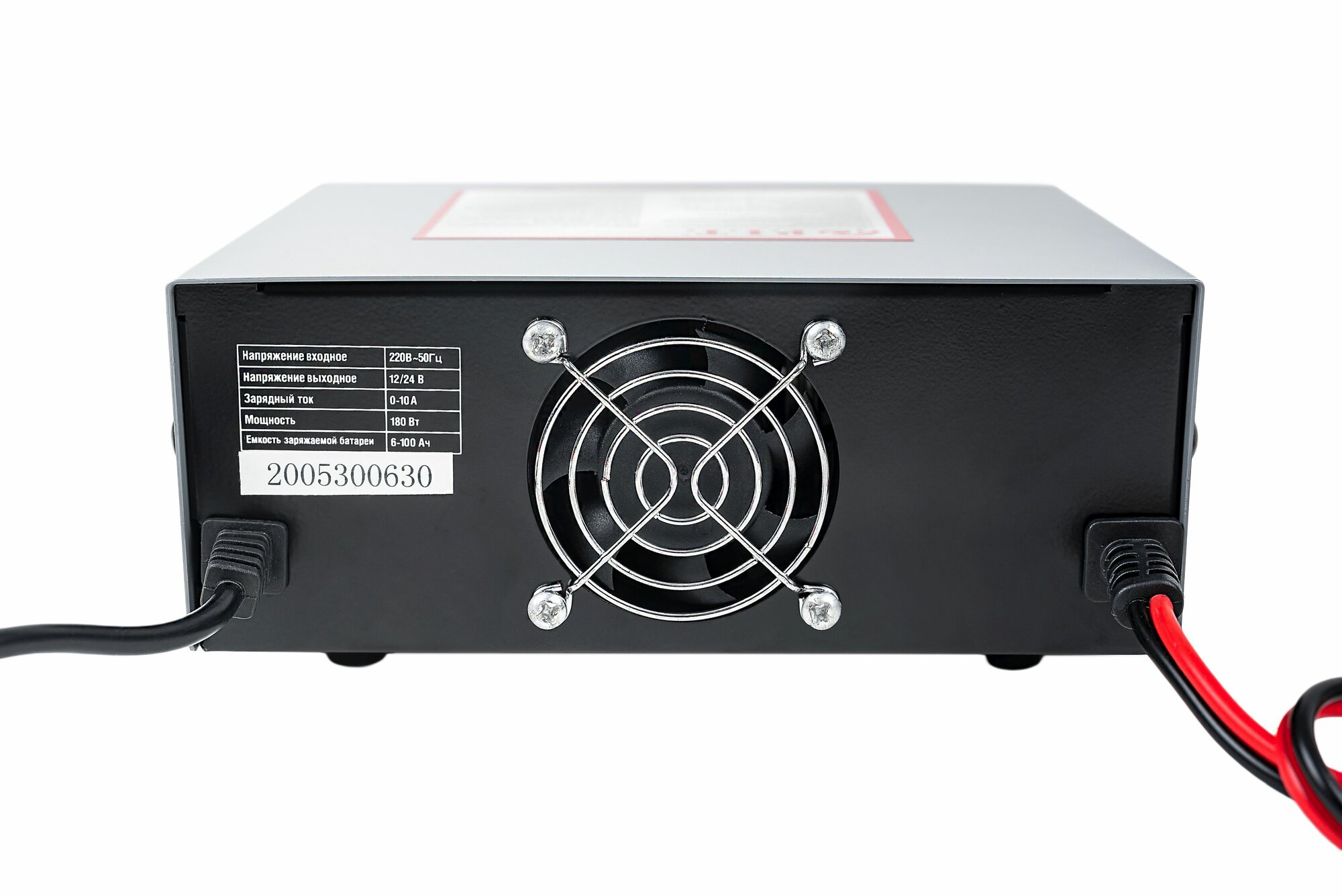 Зарядное устройство P.I.T. PZU10-C2 12/24В, 180Вт, 6-100Ач, серый — фото 1