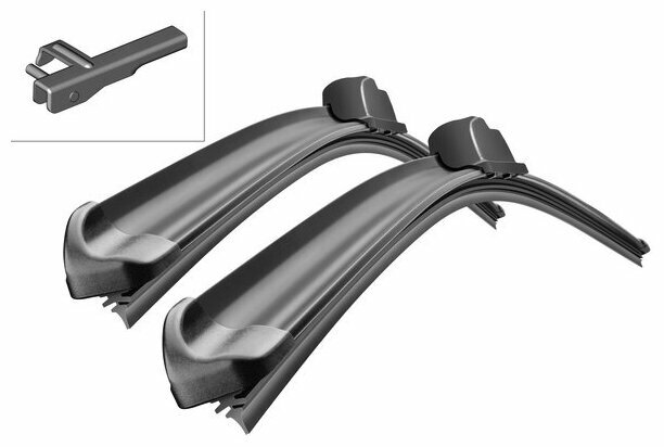 Комплект стеклоочистителей Bosch Aerotwin 3397118927 530мм+480мм Side Pin