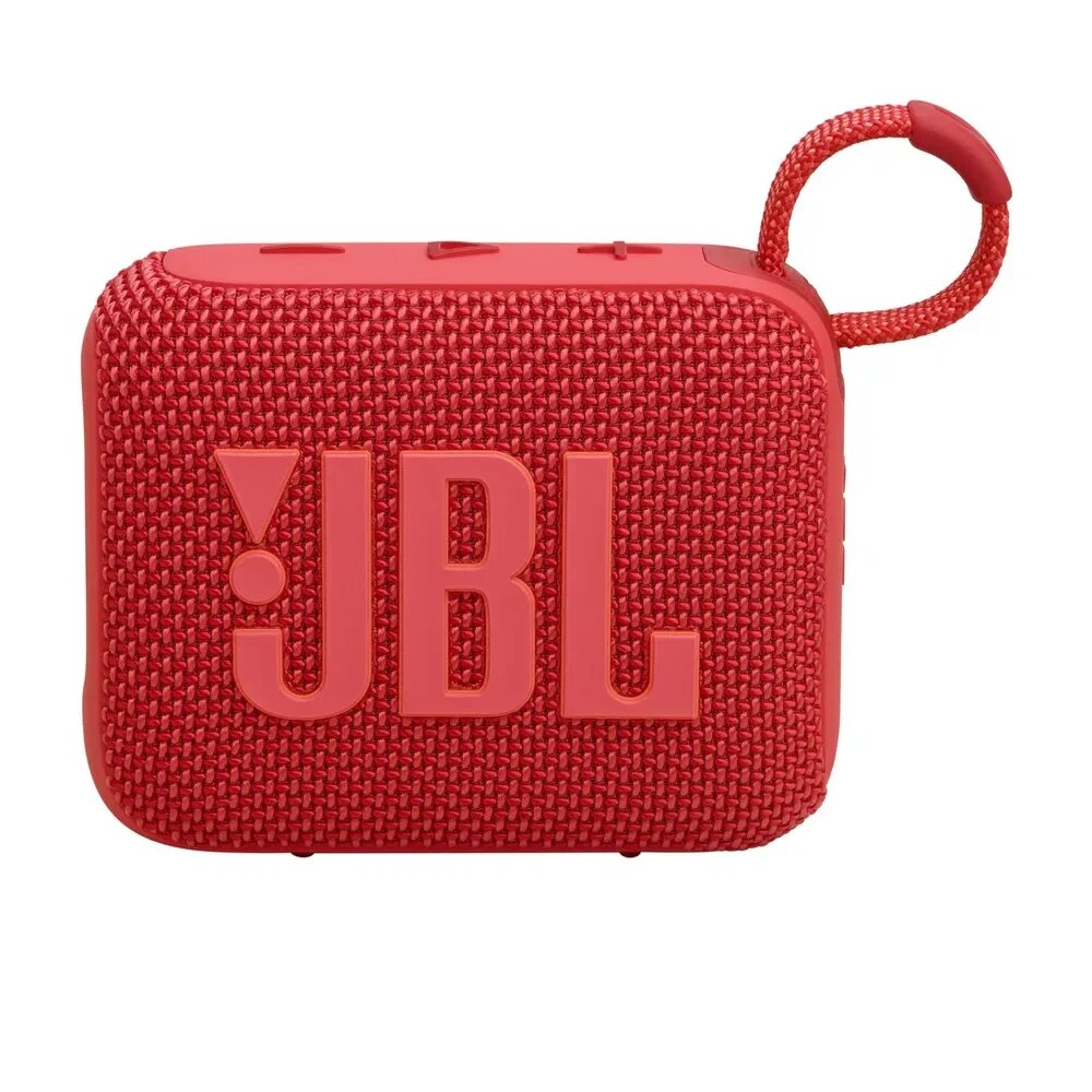 Портативная колонка JBL GO 4 RED, 4.2Вт, время работы 7 ч, влагозащита IP67