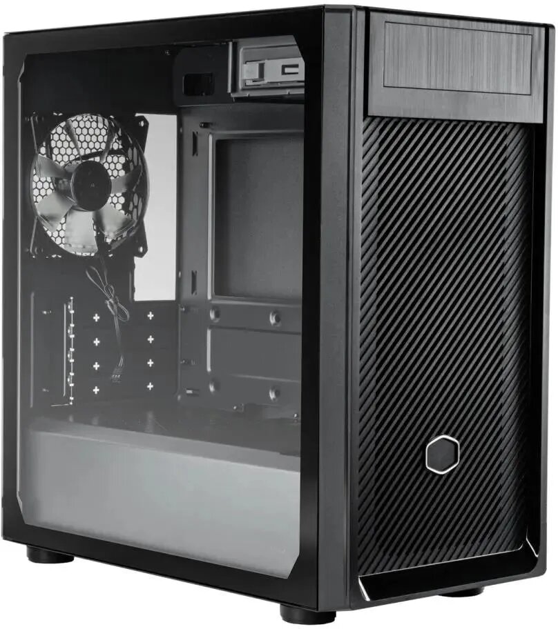 Корпус mATX Cooler Master Elite 300, Mini-Tower, без БП, черный [e300-kg5n-s00]