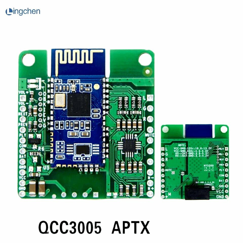 Bluetooth плата Qualcomm qcc3005, DC isolation 12V — фото 1