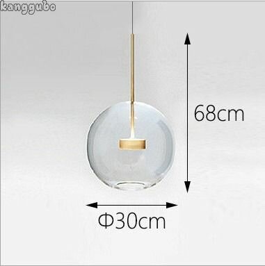 Люстра из стеклянного шара Mickey Bubble