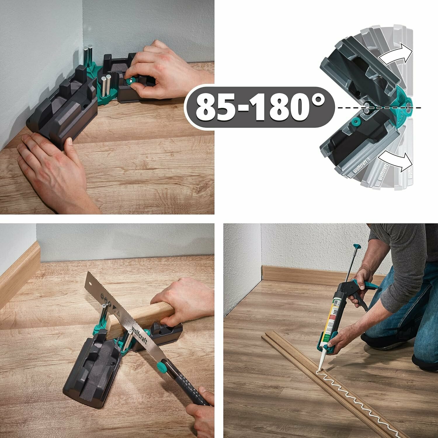 Набор для резки и установки плинтусов Wolfcraft WF6977000 — фото 1