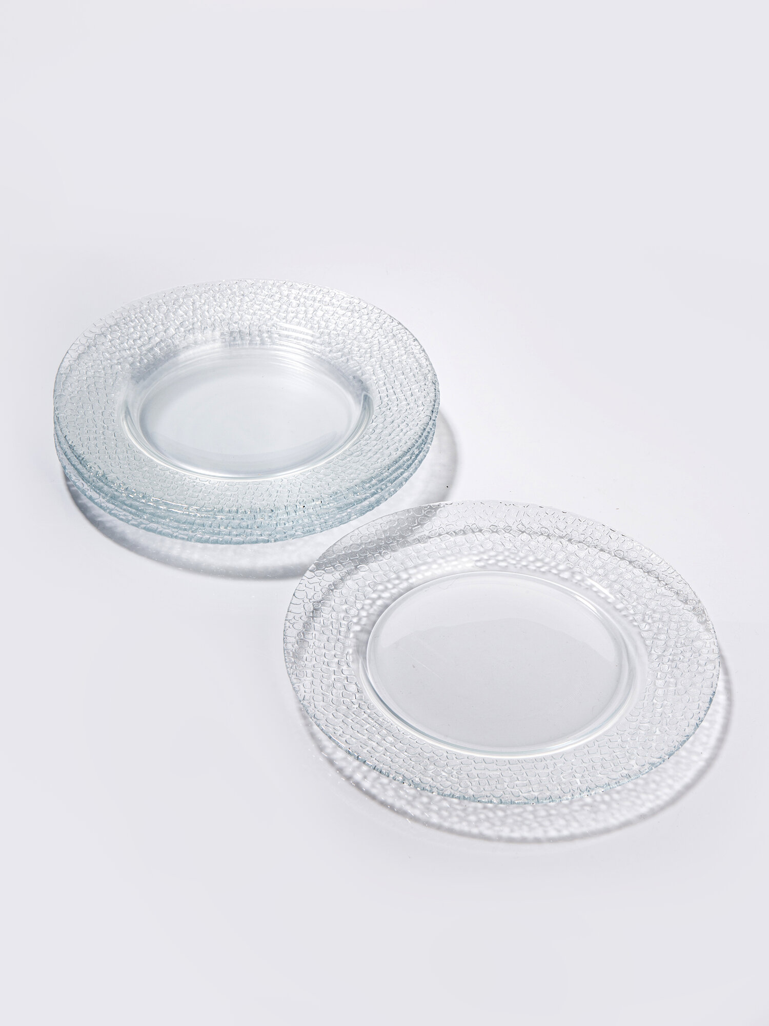 Изображение Набор тарелок Pasabahce "Mosaic", стекло, бесцветный, d-19,5см, 6 штук