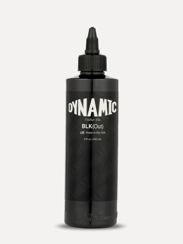 Изображение товара Тату краска черная Dynamic BLKout Tattoo Ink 240 мл