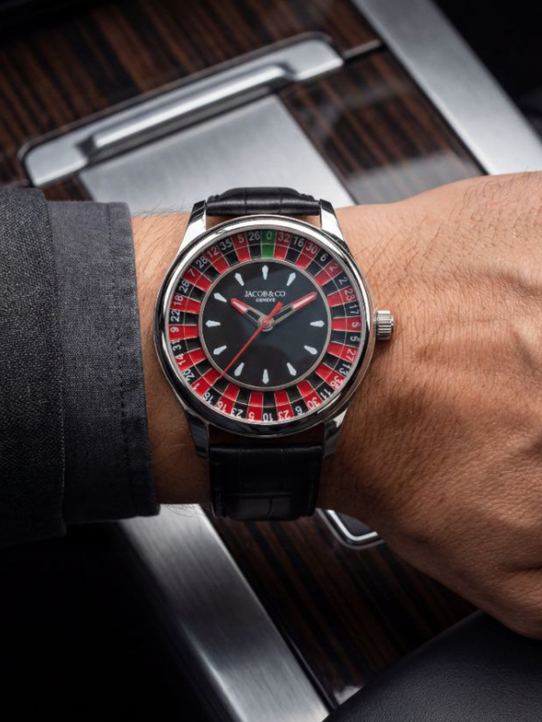 Наручные часы Jacob 120, белый, — фото 1