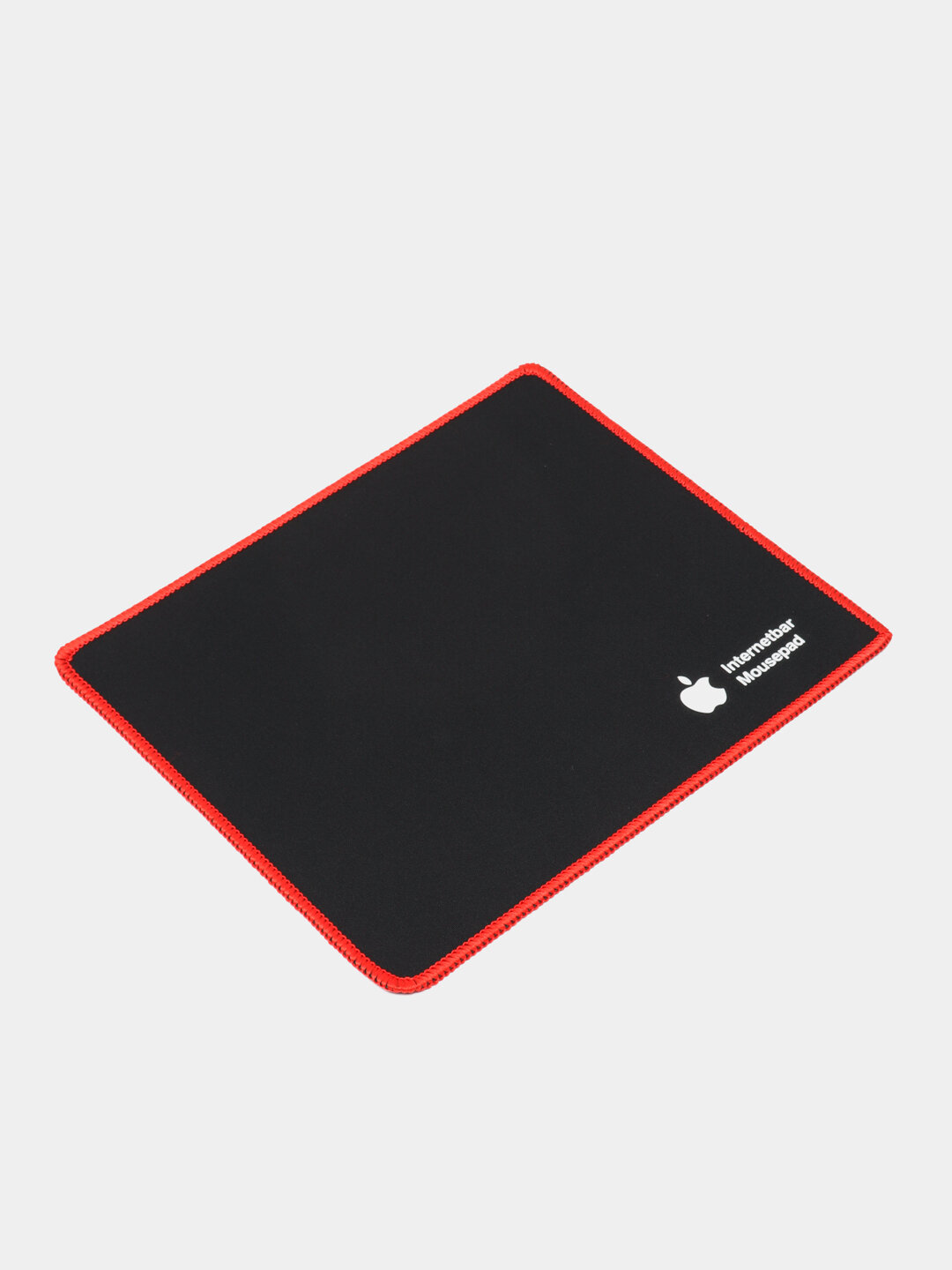 Коврик для мыши, 21*25, прошитый край - Красный