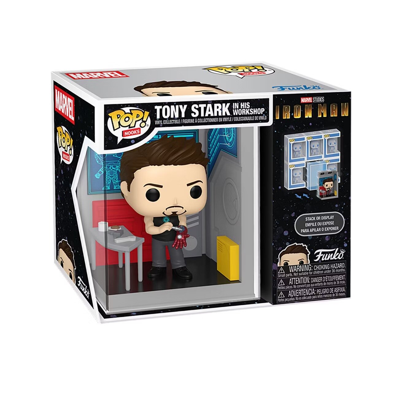 Фигурка Funko POP! Nooks Marvel - Tony Stark in his Workshop 86244 Тони Старк в мастерской — фото 1