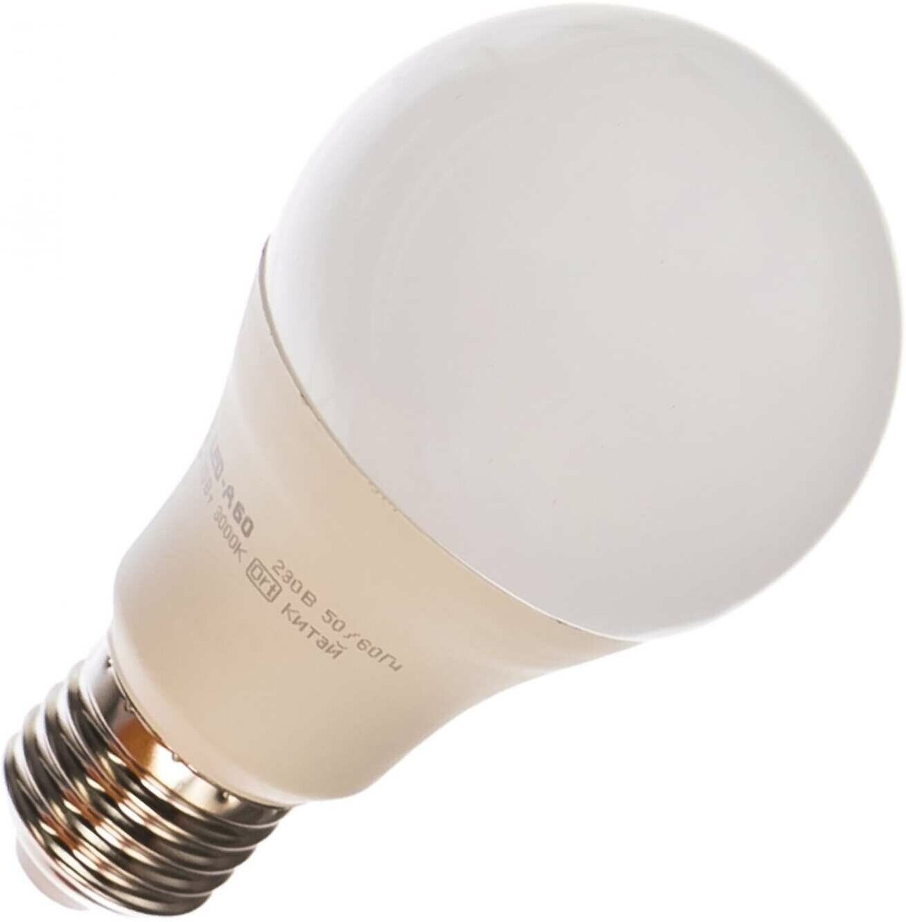 Лампа светодиодная IEK LLE-A60-15-230-30-E27, E27, corn, 15 Вт, 3000 К - фотография № 9