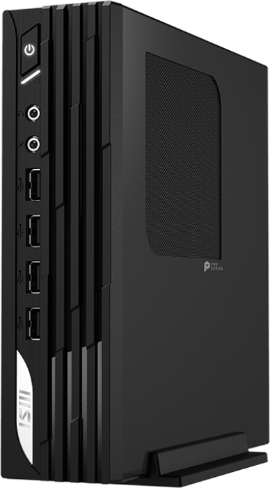 Компьютер MSI 9S6-B0A421-672 i3-13100/8GB/256GB SSD/UHD Graphics 730/noDVD/WiFi/BT/Wired kbd/mouse/noOS/black - фото №3