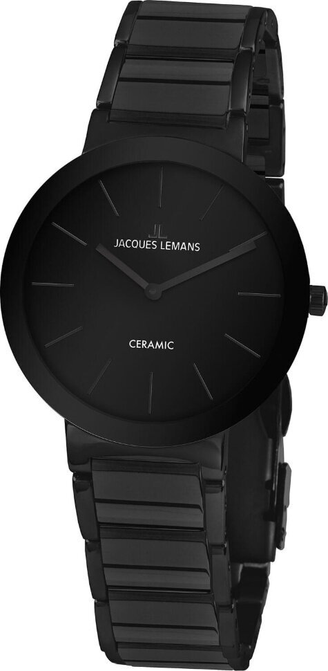 Наручные часы JACQUES LEMANS High Tech Ceramic, черный