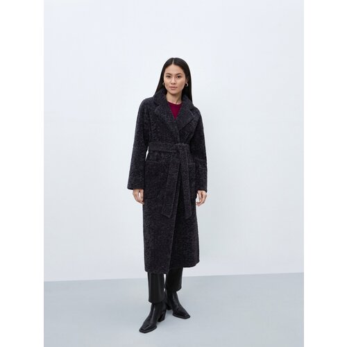 Пальто Electrastyle, размер 44, серый женское дизайнерское меховое пальто из искусственной норки зимнее новое стильное