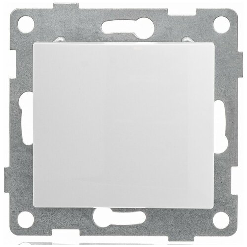 С10В1-001 GUSI Bravo механизм Выкл. 1кл., скрытая установка, 10А, 250В. Цвет: белый