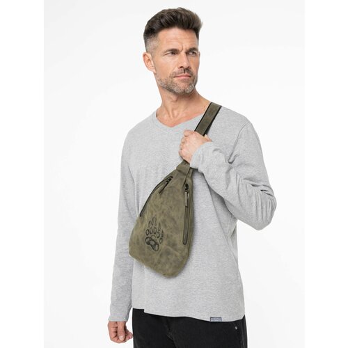 фото Сумка кросс-боди великоросс, зеленый