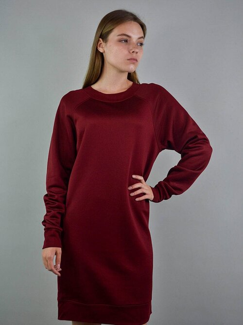 Платье CALVIN KLEIN, повседневное, размер M, бордовый