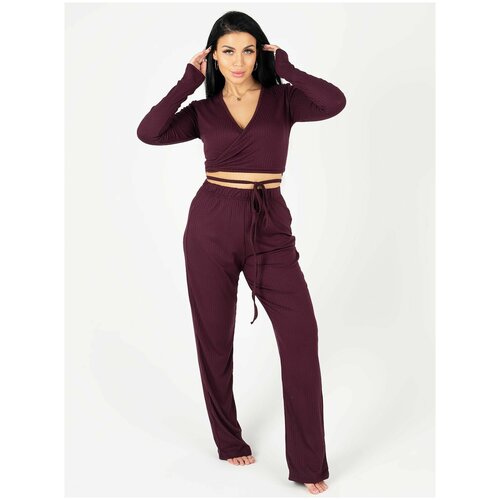 фото Костюм домашний "аллегра" бордо (48 размер) instinity