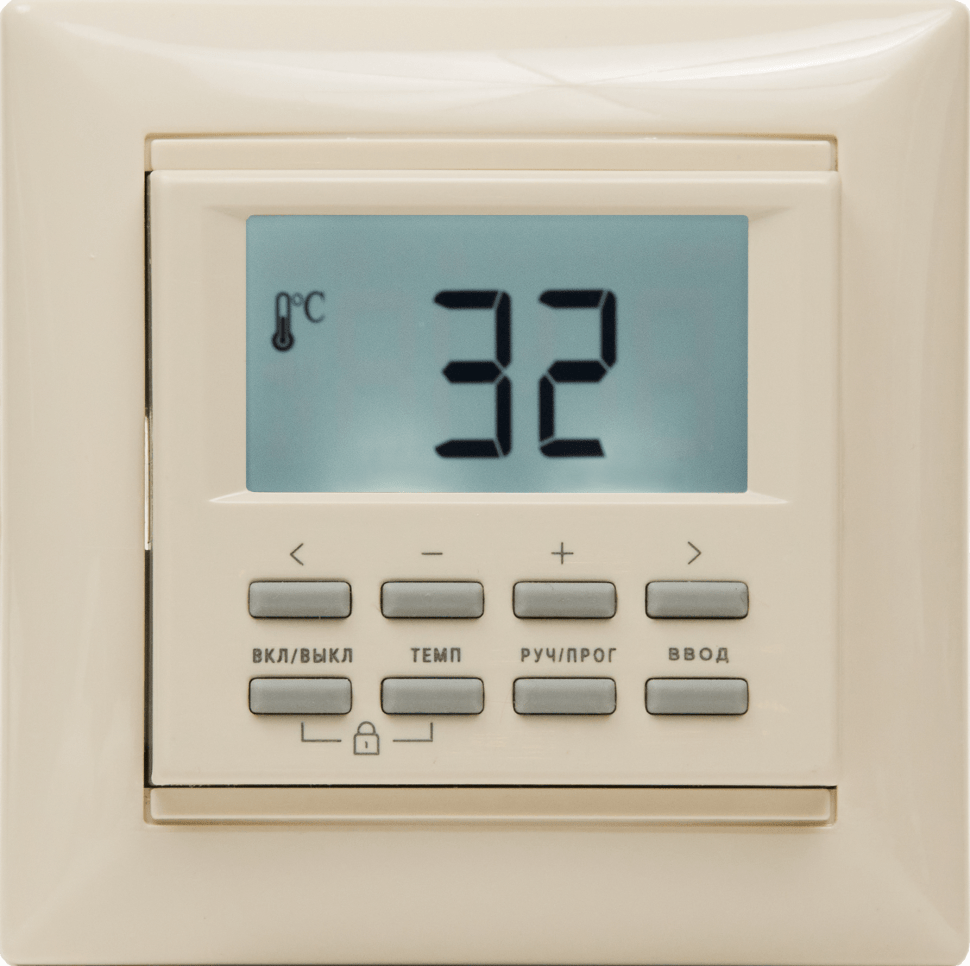 Терморегулятор SPYHEAT NLC-527H (беж.)