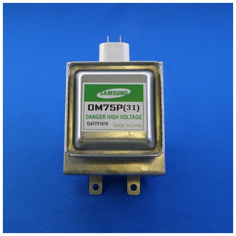 MA0338W - Магнетрон СВЧ OM75P31 1000W (без наклейки) Samsung