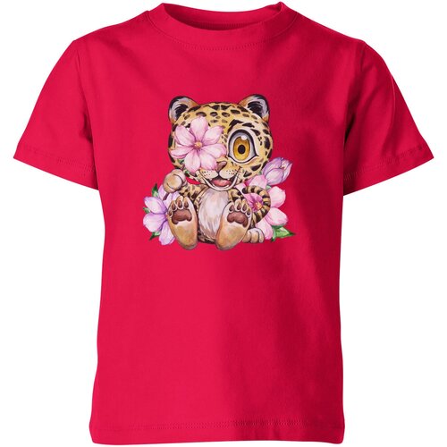 Футболка Us Basic, размер 14, розовый мужская футболка кошачьи цветы s темно синий