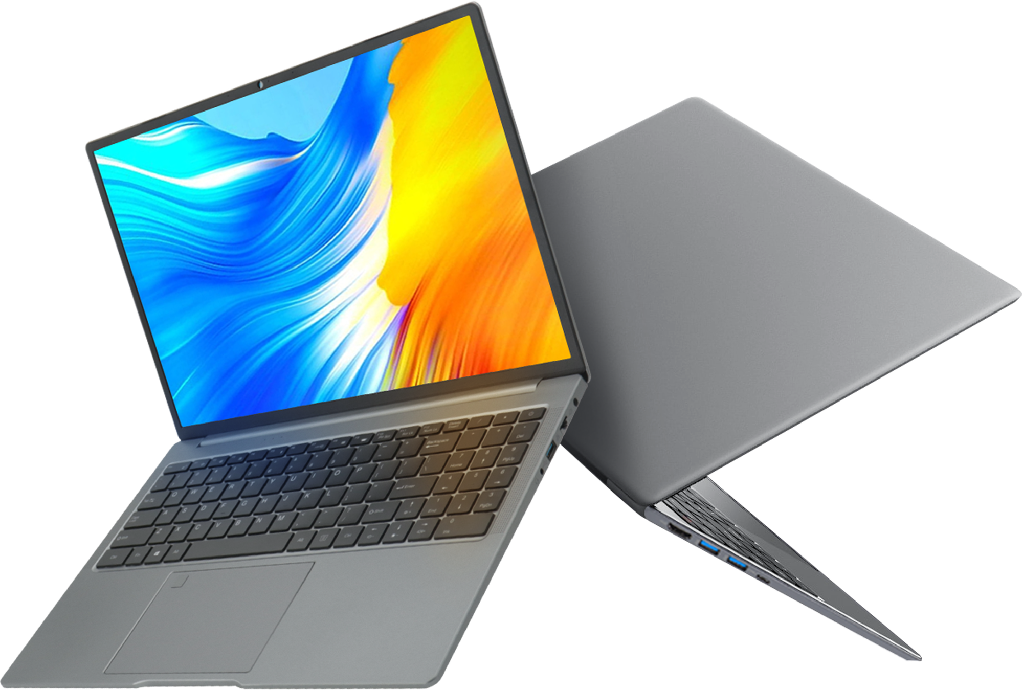 16" Ноутбук Ninkear N16 Pro, Intel Core i7-1260P (2.5 ГГц), RAM 32 ГБ, SSD 2T, Windows 11, металлический серый, Российская клавиатура