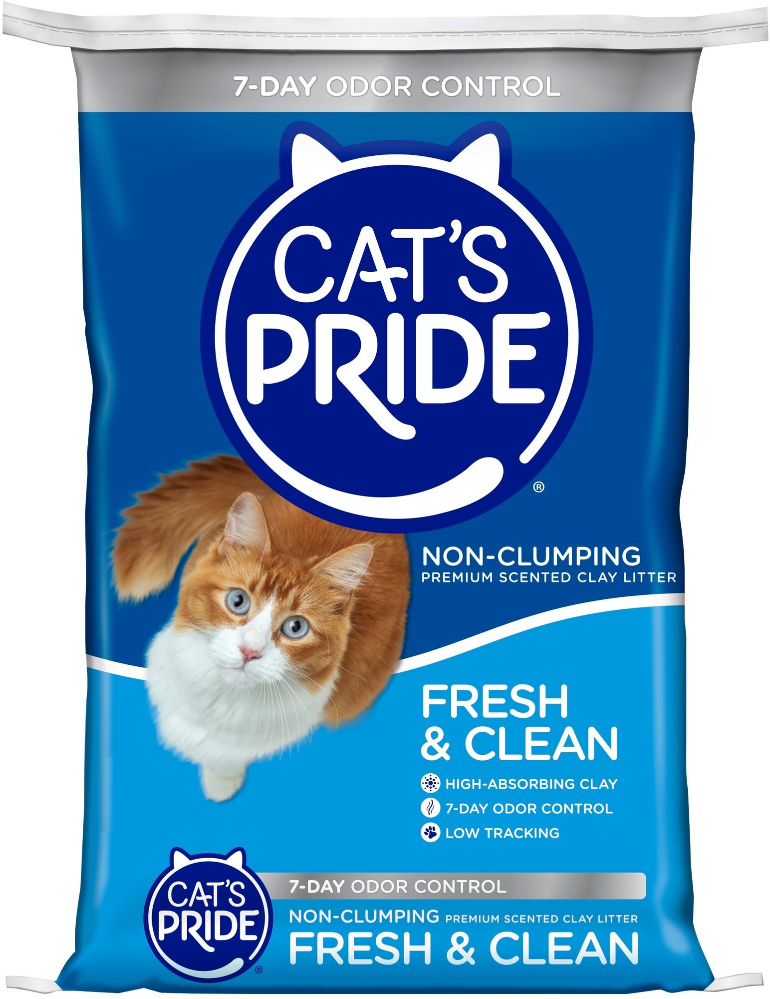 Впитывающий премиум наполнитель Cat's Pride ароматизированный Fresh&Clean 10 л., 4,5 кг, США - фотография № 3