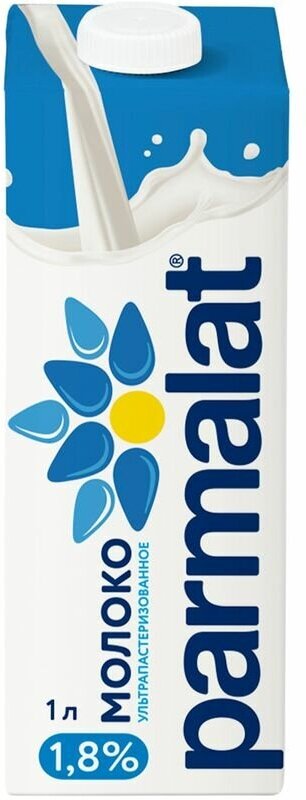 Молоко Parmalat Natura Premium ультрапастеризованное 1.8%, 1л