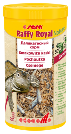 Корм для рептилий Sera Raffy Royal Nature, 1 л, 220 гр