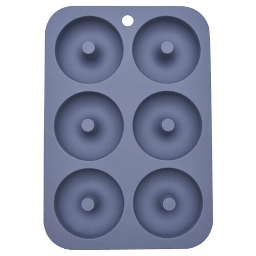 Силиконовая форма для выпечки пончик, форма для пончиков